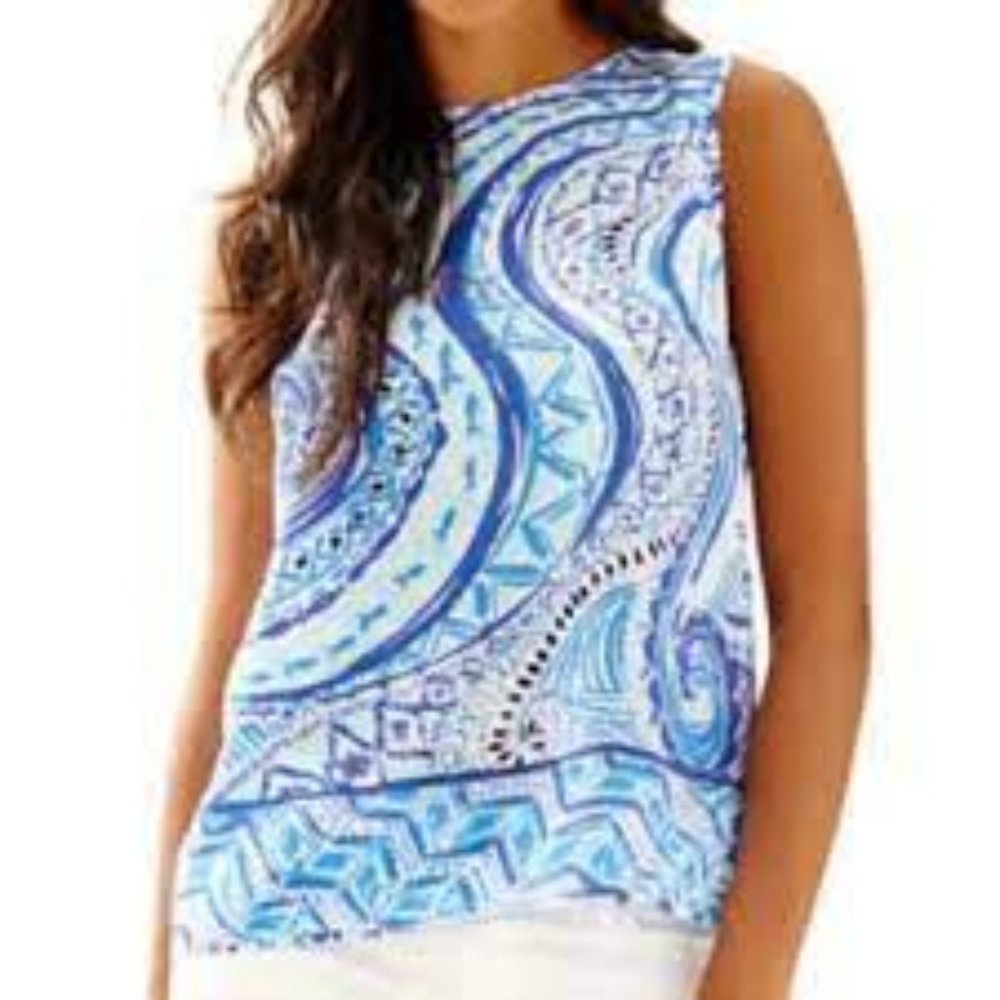 Lilly Pulitzer Iona Shell - Mermaid For You - EUC - XS